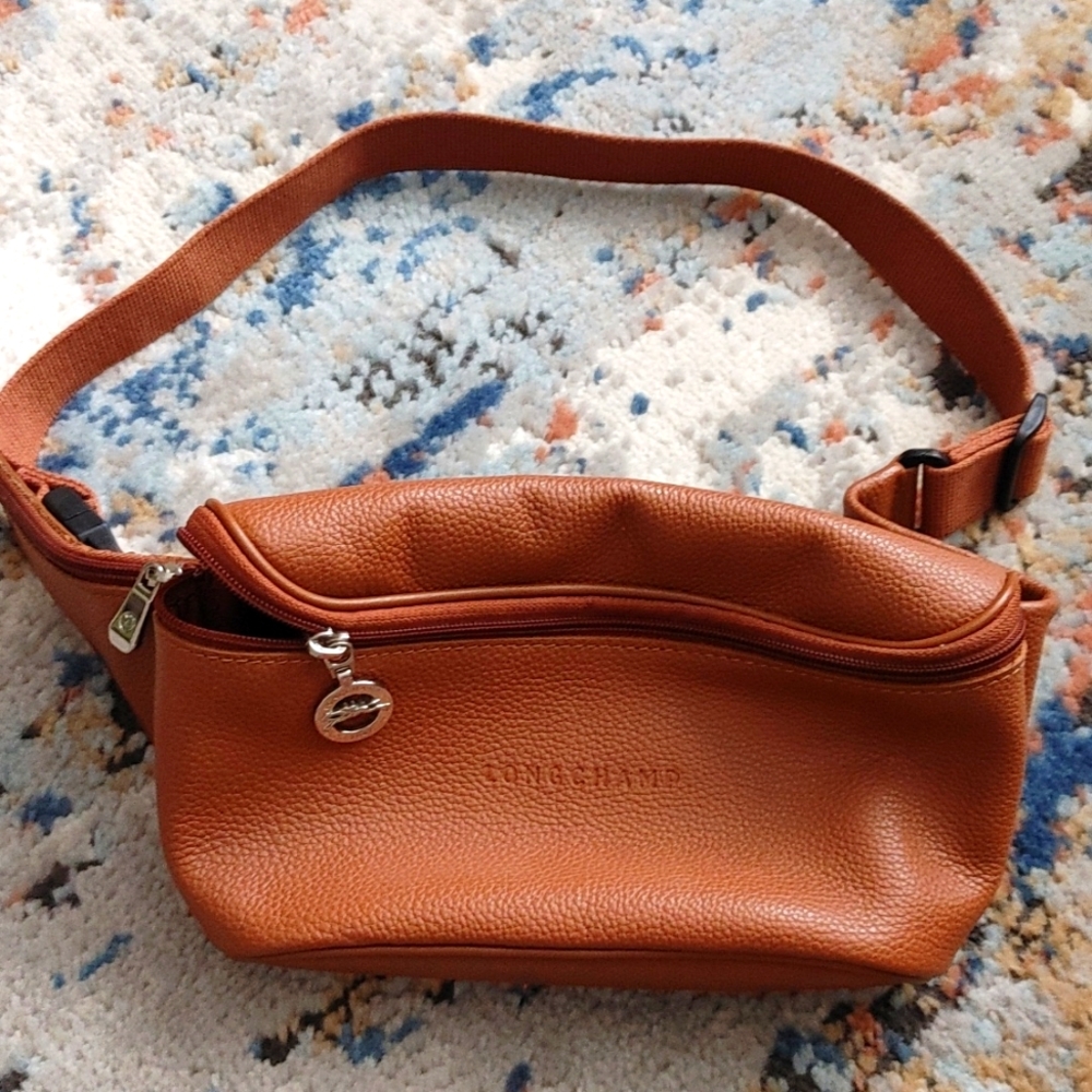 EUC! Longchamp Le Foulonne Belt Bag